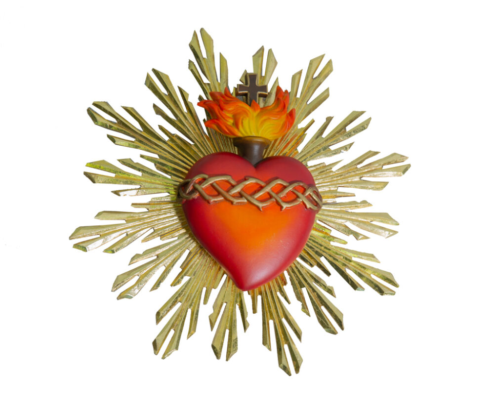 Serce Jezusa z promieniami